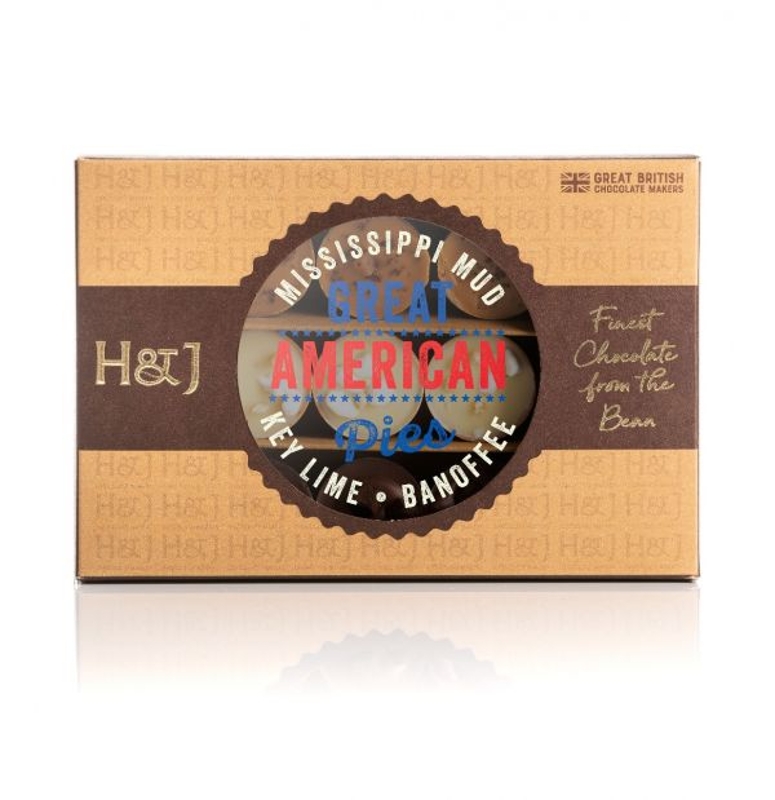 H J Great Amerian Pies Chocolates Buy Online Or Call 01253 762642 H J Great Amerian Pies Chocolates Buy Online Or Call 01253 762642