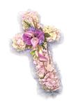 Small Cross Pink and Lilac