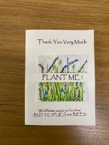 Thank You Wildflower Seed Card
