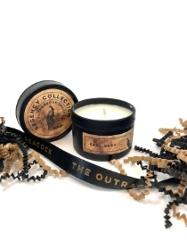 The Outrageous Peacock Earl Grey Candle Tin 80g
