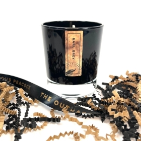 The Outrageous Peacock Earl Grey Medium Candle 160g