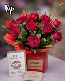 VIP Dozen Roses Bundle